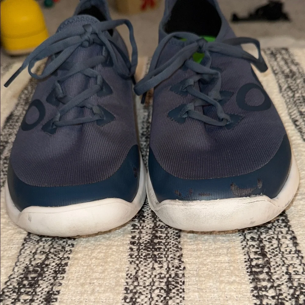 OOFOS Navy MODERN KNIT OOMG SNEAKERS MENS 11